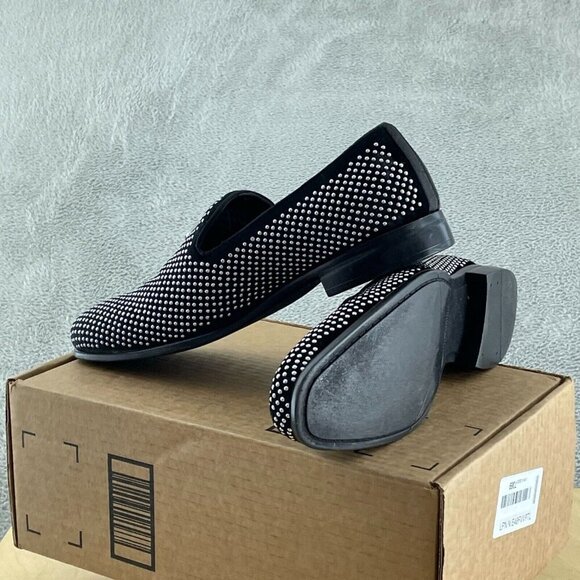 STACY ADAMS Men's, Swagger Loafer Black Silver 9 M NOWB S053 - Picture 4 of 7